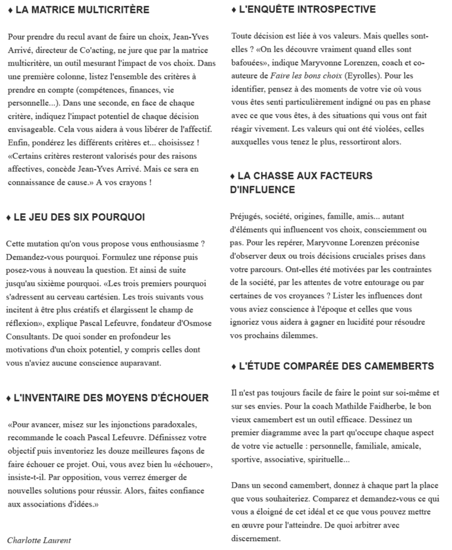 Mathilde Faidherbe, interview postée sur www.capital.fr, juillet 2016